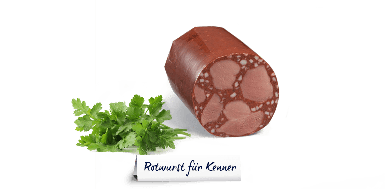 Rotwurst-Spezialitäten